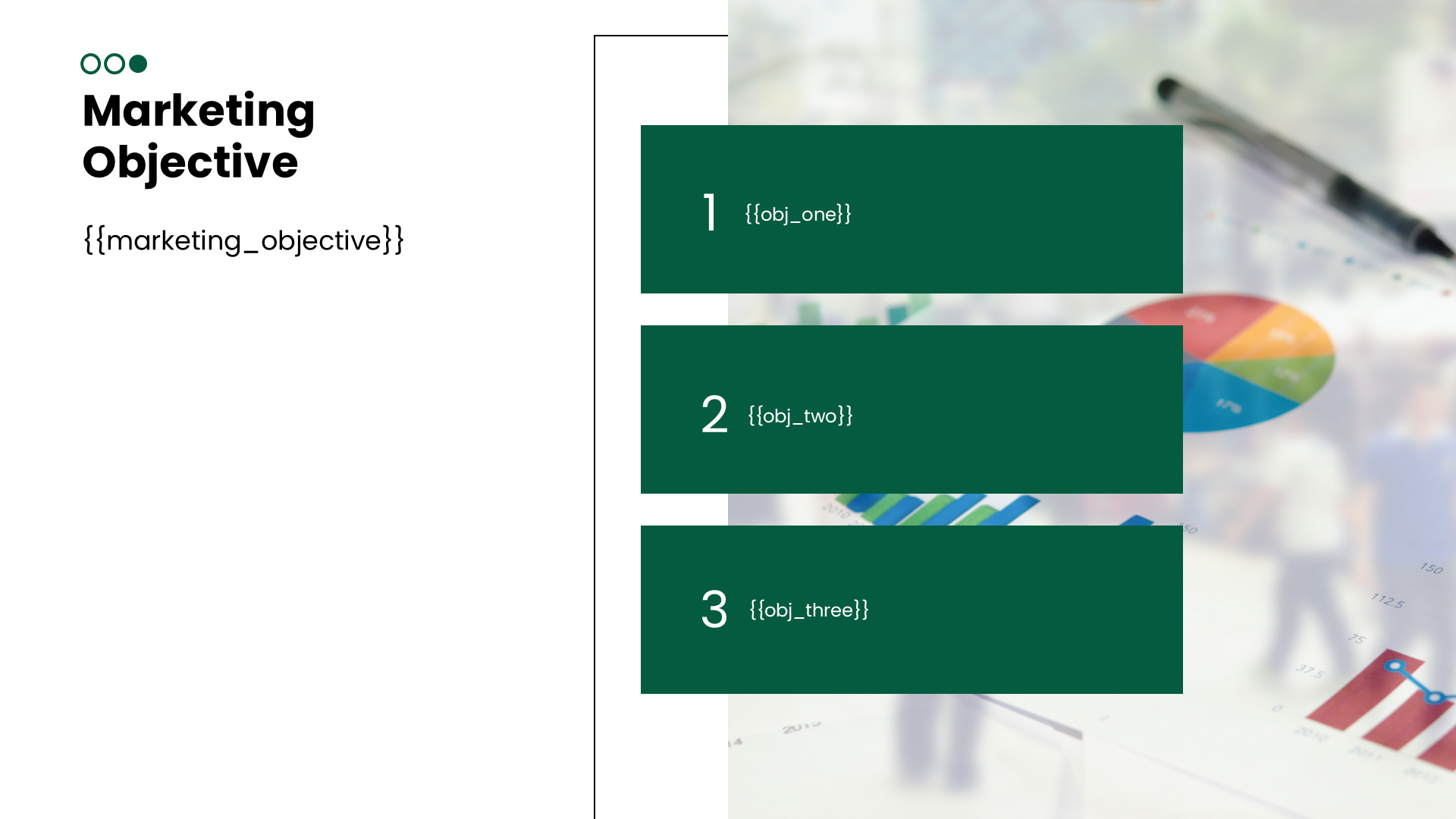 Before and after comparison of marketing proposal template populated with client-specific data using AI
