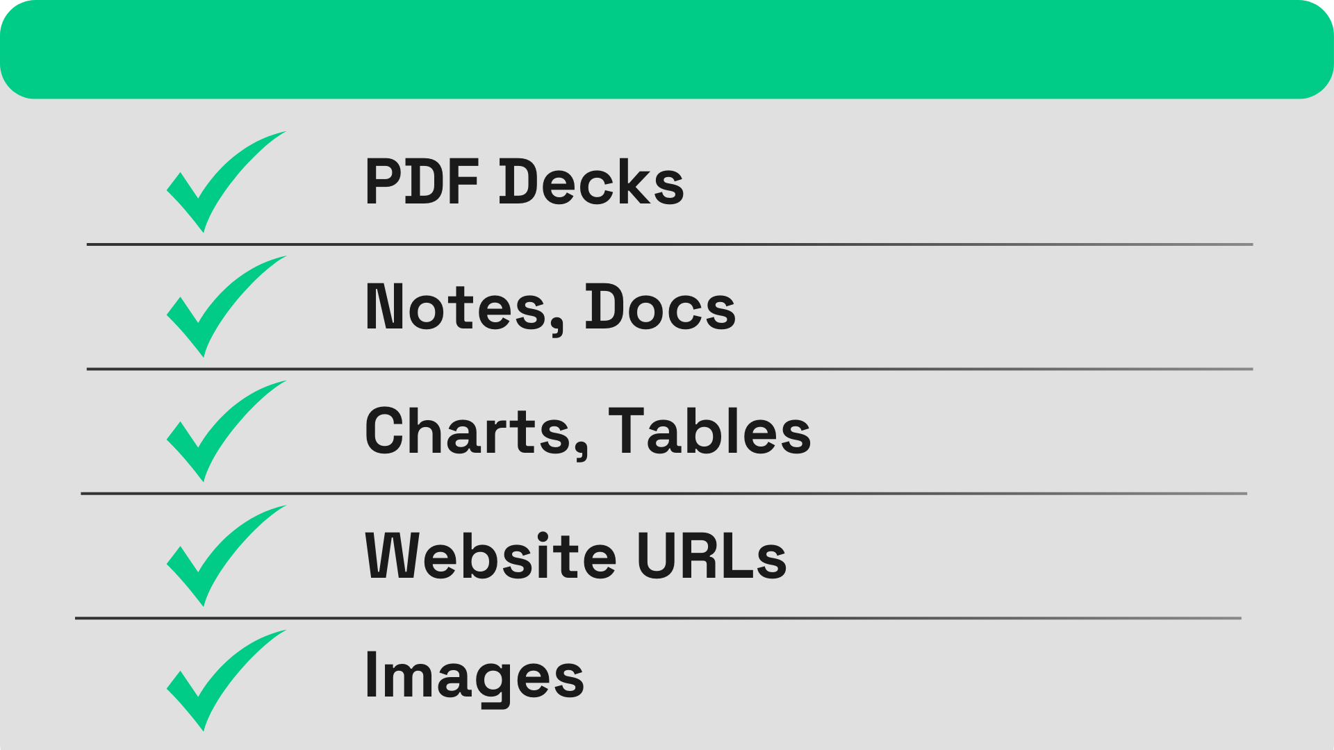 PropPilot's document processing interface showing multiple source types